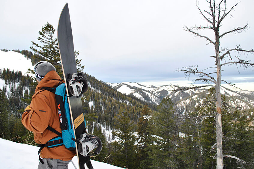 Mikey Franco on a Mountain